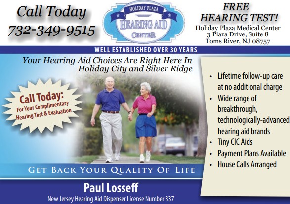 holiday plaza hearing aid center