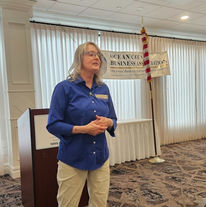 Becky Laboy, Education Outreach Specialist with the Ocean County Soil Conservation District