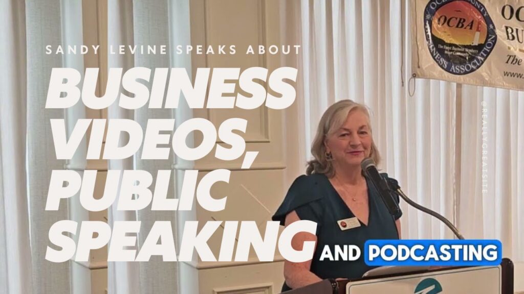 business videos, public speaking