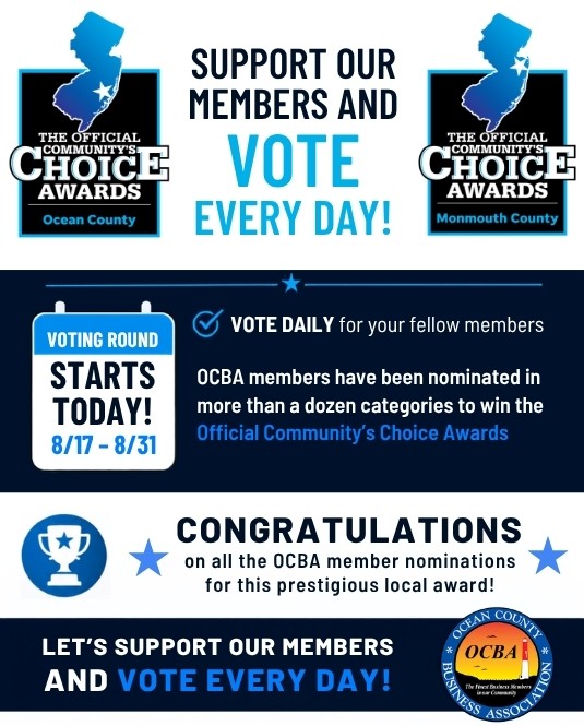voting information for ocean county's 2026 community choice awards